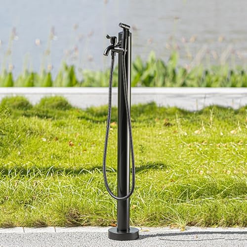 Colonne d'eau de jardin ZR98US double sortie avec robinet et pistolet de lavage