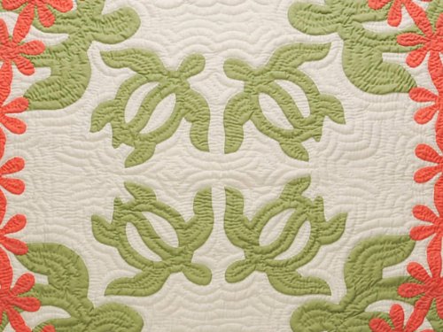Amazon | ミウ・ミント・アロハ ハンドメイド ハワイアンキルト
