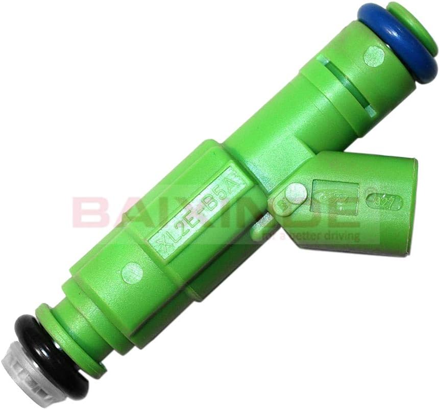 BAIXIINDE Set of 4 Fuel Injector Nozzle Fuel Injector Repair Seal 98-00 Compatible with FORD CONTOUR 2.5L V6#0280155911