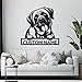 Arte personalizado de la muestra del de madera del perro del mastín Imagen de Arte personalizado de la muestra del de madera del perro del mastín