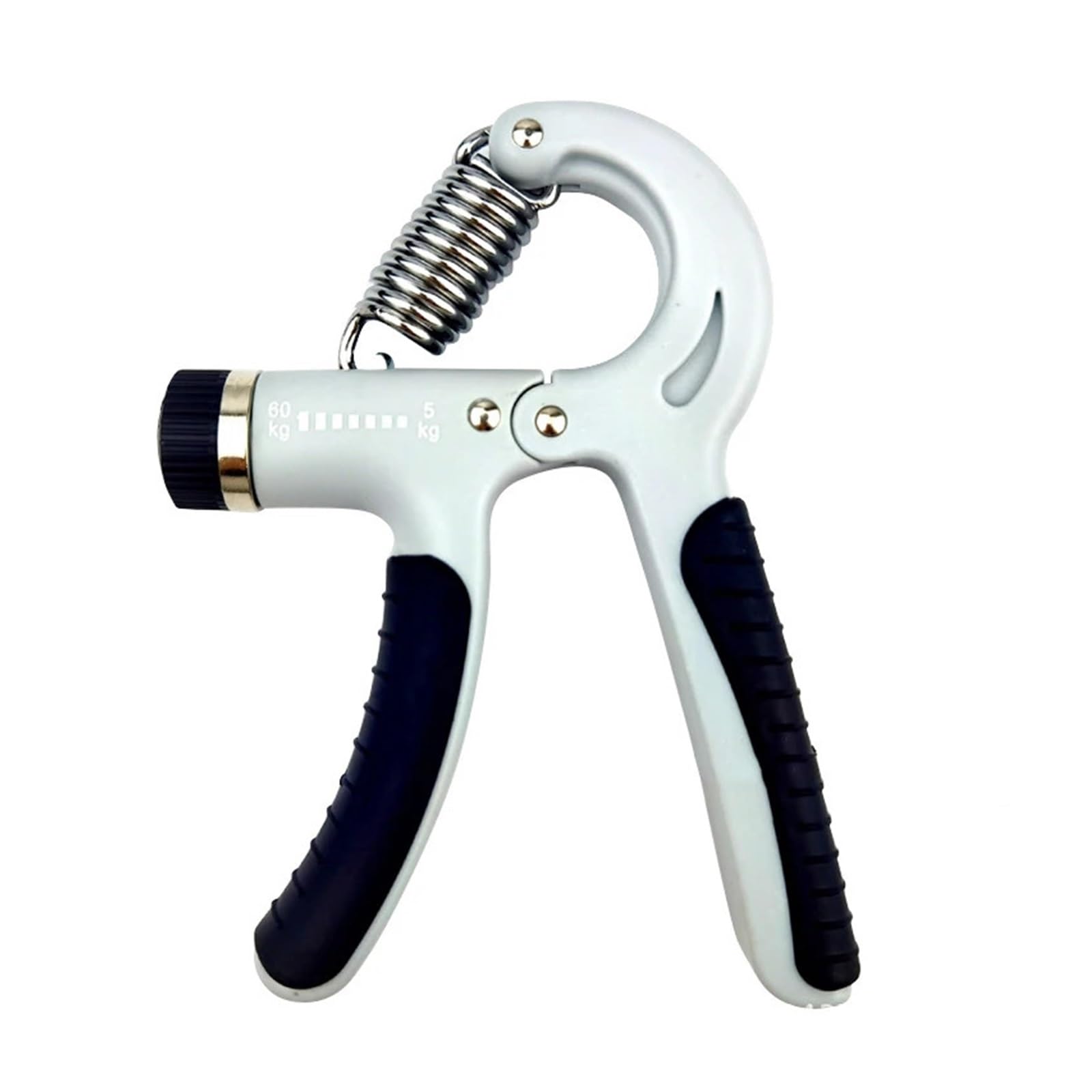 FLYIODFCXV Wrist trainer, Hand Grip Strengthener,Adjustable Resistance 22-132Lbs,Forearm, Injury Recovery(Gray-1pcs)