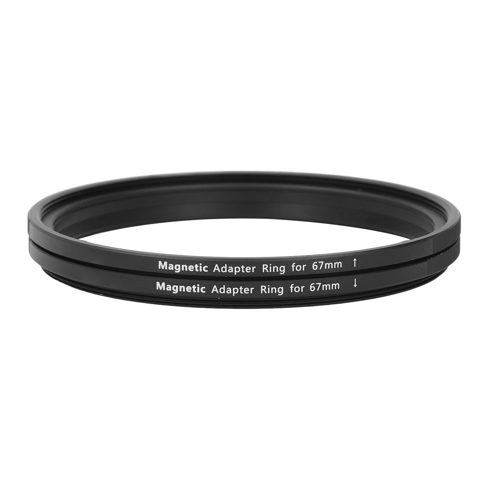 Ringfilter-Adapter, 67 Mm auf 67 Mm Kamera-Filterring, Gewindefilter aus Aluminiumlegierung auf Magnetfilter-Adapterring, Schnellverschluss für Einfache Installation