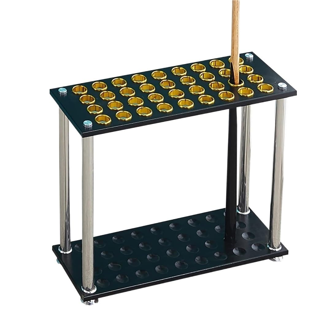 Biljartkeu-houder, 6-gaats biljartkeuhouder, metalen vrijstaand