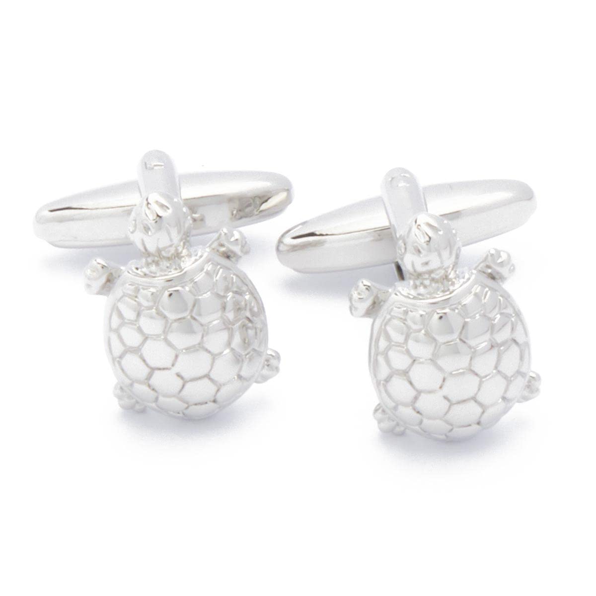 Gemelli - Tartaruga di campagna tartaruga argento - Animale - 18mm x 12mm - Gemelli Rettile, Gemelli con animali selvatici