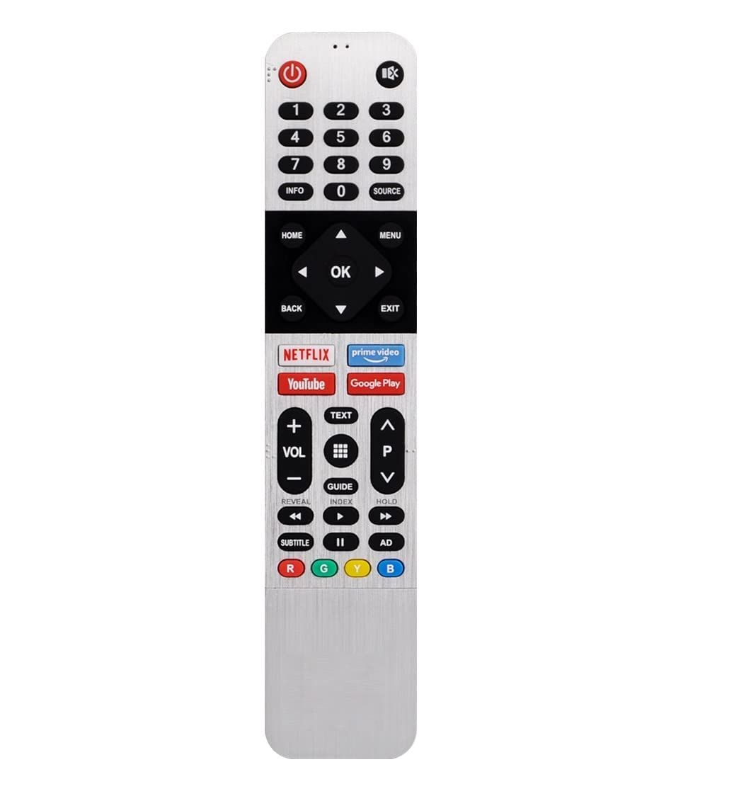 Compatible with Thomson Smart TV Remote Control Original Model 43 OATHPRO2000 65 OATHPRO2020 75 OATHPRO2121 Suitable for Android 4K LED FHD UHD OLED Television Without Voice Command-image-22