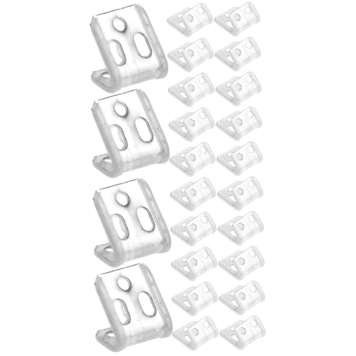 Alipis 24 Pcs Steel Sofa Spring Clip Spring Clip Replacement Couch Spring Repair Kit Spring Clip