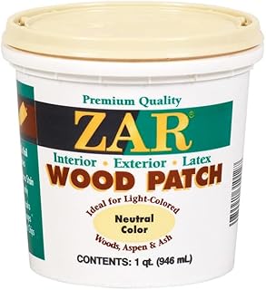 6-Pack of 1 qt UGL 30912 Neutral Zar Interior/Exterior Latex Wood Patch
