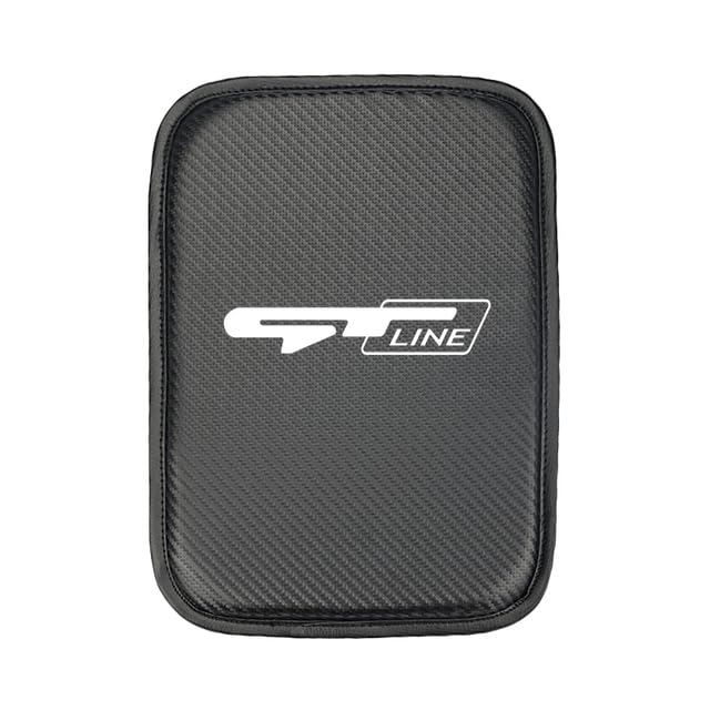 Car interior - 1pcs Interior Universal Size Car Armrest Pad Covers For KIAs GT GTline Sportages K2 K3 K5 Rio Ceed Picanto Accessories Car Styling (for GTline)