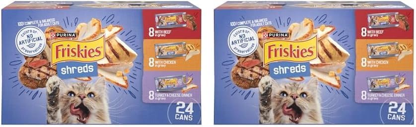 Friskies Purina Gravy Wet Cat Food Variety Pack