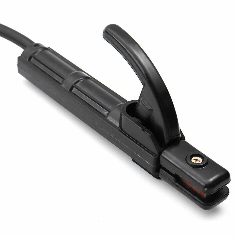 300A Saldatura Morsetto di Terra con Cavo per MMA Inverter Machine, Rame ABS Terra Connettore con Maniglia Isolata per Cantiere Navale Miniera