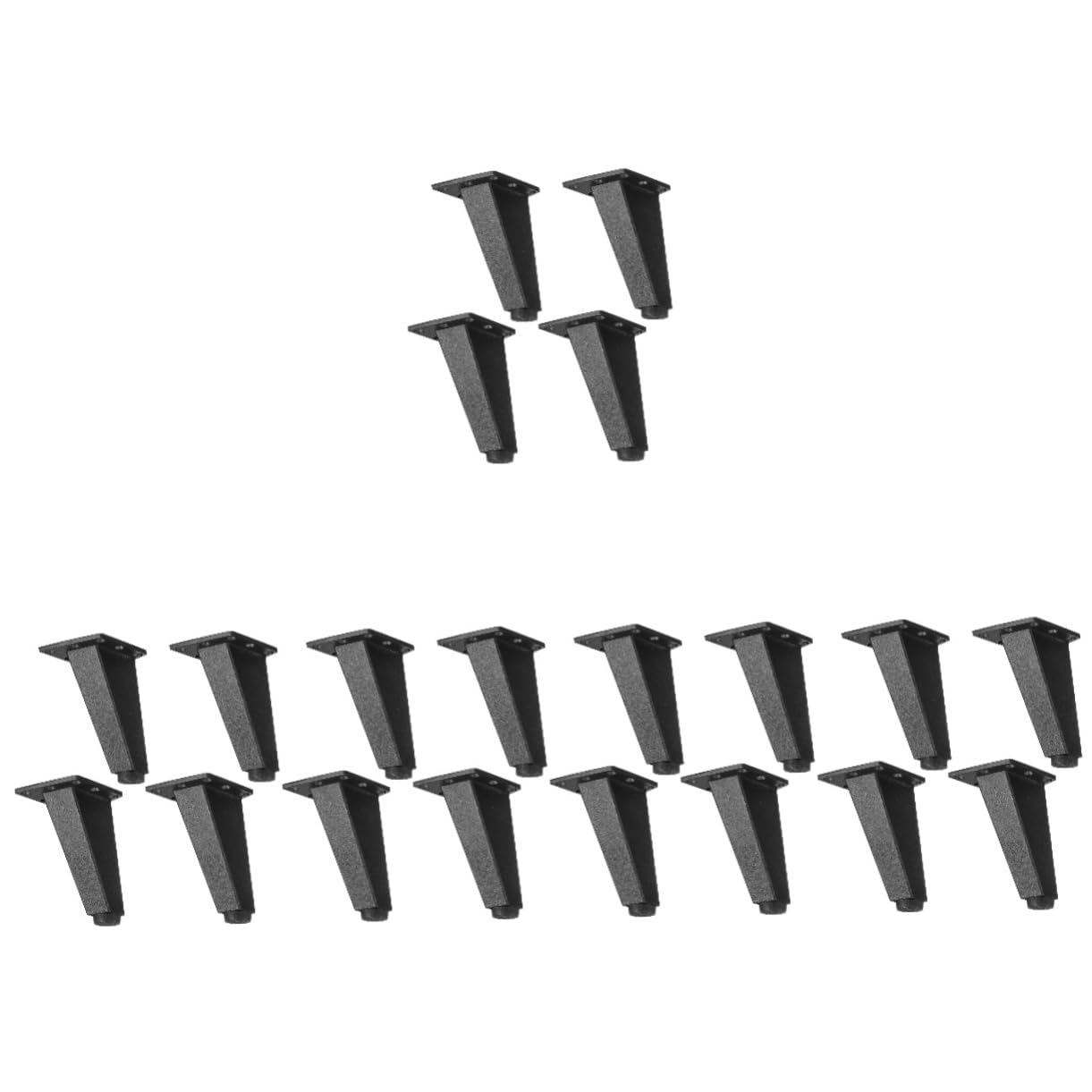 Patas de soporte ajustables OSALADI pack de 20 para nivelación de muebles pesados y sofás