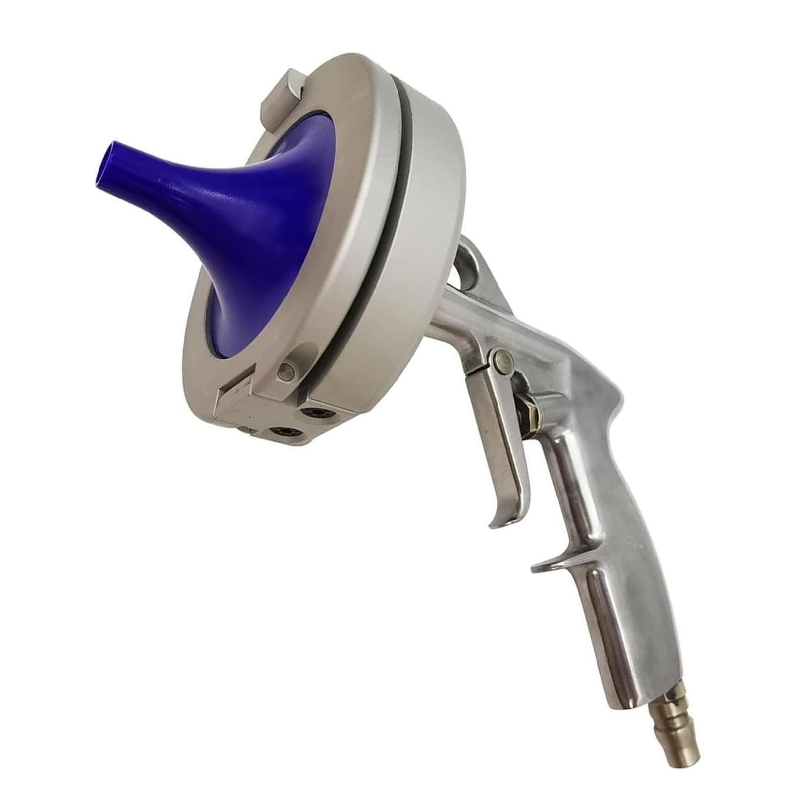 Pneumatyczny pistolet do czyszczenia węży hydraulicznych, przemysłowy zestaw do czyszczenia węży, z 9 dyszami / 35 kulkami piankowymi, do węży o średnicy wewnętrznej od 1 do 5,5 cm