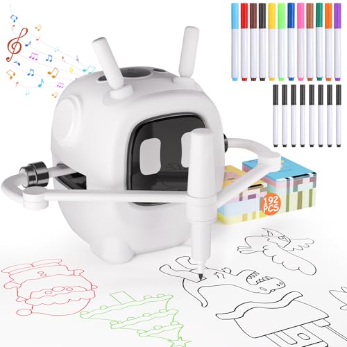 Drawing Robot for Kids with 192 Cards, Smart...