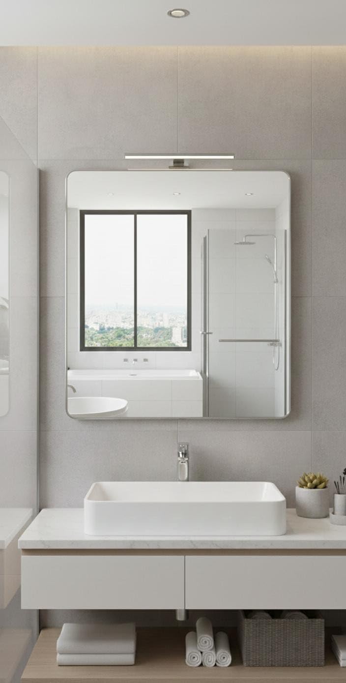 RUKAN Self-Adhesive Mirror - No Drill -3