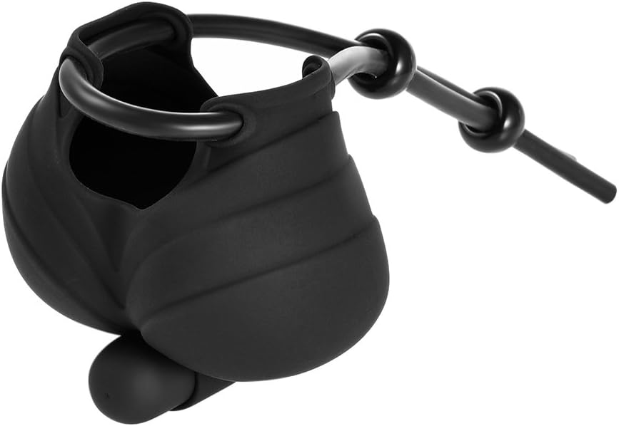 utimi testículo Saco Ball stretcher Pene Anillo Silicona ...