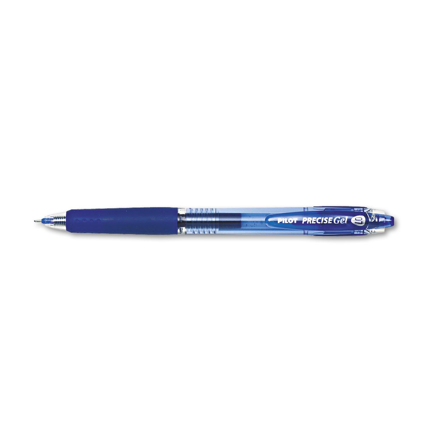 PilotPrecise Gel BeGreen RT Roller Ball Pen, Blue Ink, 0.7mm, Dozen (15002)