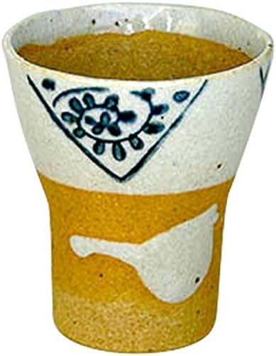 RAO3Z Ranchant 1802-450283/Set of 2, Glass, Multi, Φ3.0 x 3.4 inches (7.5 x 8.7 cm), Plum Arabesque Arita Ware Made in Japan