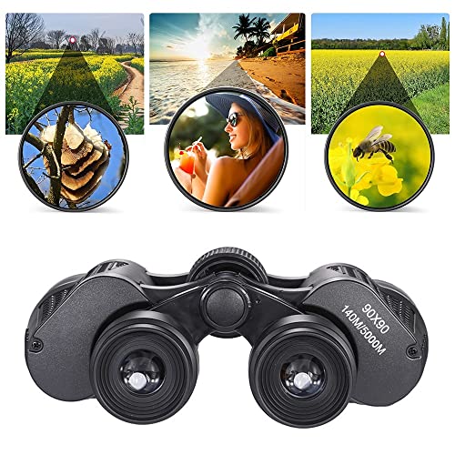 DONGKER 90X90 Binoculars,Waterproof Compact Binoculars with Low Light Night Vision for Concerts Travelling Hiking Gifts Party by DONGKER - Used condition - Image 9