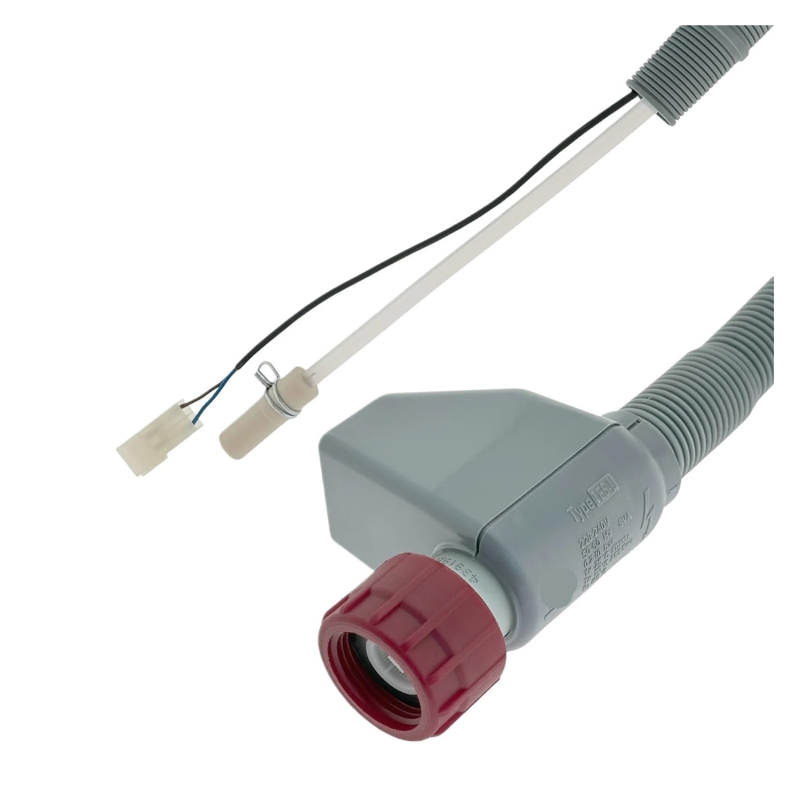 1ES-L Tubo Di Ingresso Aquastop For Lavastoviglie Da 1,8 M, Compatibile Con Beko Electrolux Midea Hansa Gorenje, Sostituzione 1760360100