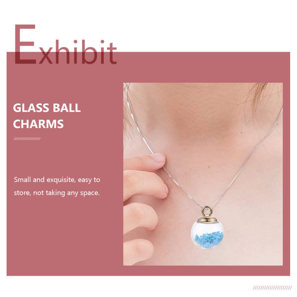creazione di gioielli 30 pezzi colorati misti sfera di vetro con stella pietra sfera di vetro charms orecchini pendenti pendenti pendenti perline ciondolo collana bracciale orecchino fornitura di gioi