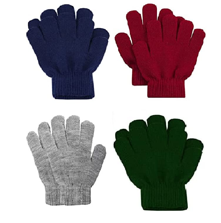 KETKAR Boys|Girls Kids Winter Gloves Pure Woolen Gloves_Pack Of 04(Multicolour) - Review, Price and Buying Guide