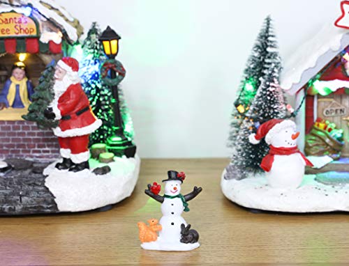Toyland® Mini Resin Christmas Collectible Ornament - Village Scene Accessories - Xmas Figures (Snowman - 2 X 1.5 Inch)) - Image 2