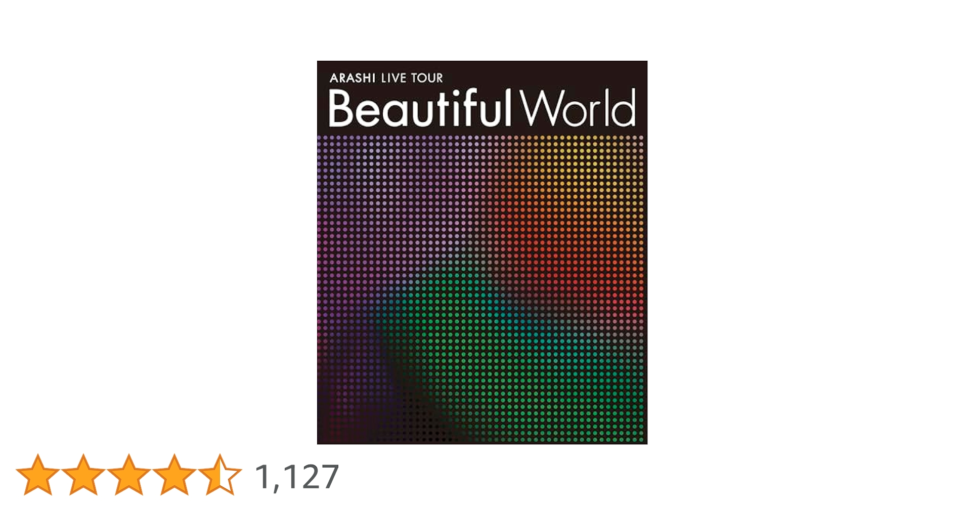 Amazon.co.jp: ARASHI LIVE TOUR Beautiful World (Blu-ray