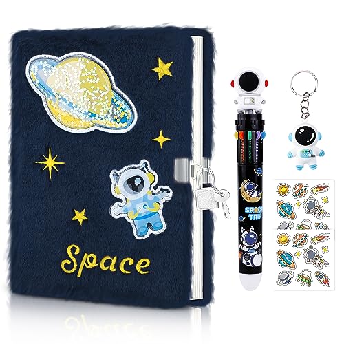 homicozy Outer Space Journals for Boys and Girls with Lock