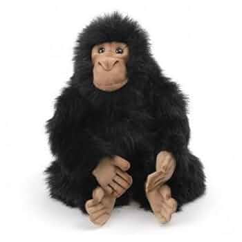 HANSA ハンサ　ぬいぐるみ　チンパンジー　サル　猿　ブラック　　no.14 ハンサ ぬいぐるみ チンパンジー さる サル 猿 ブラック no.14