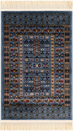 Tapete de colección Bokhara Rugs.com 2x3 azul miniatura 3