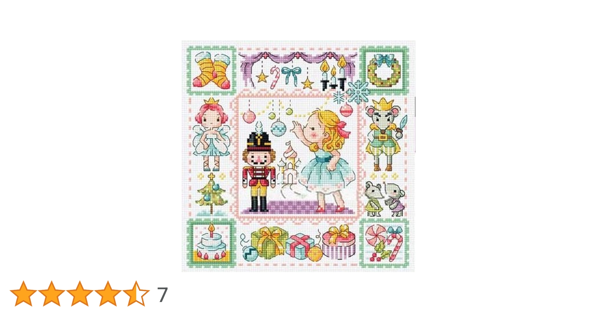 Amazon | クロスステッチキット/おとぎ話/21種類 (3217おとぎ話