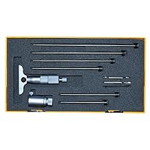 Asimeto 0-6 Flat End - 2-1/2 Base Depth Micrometer