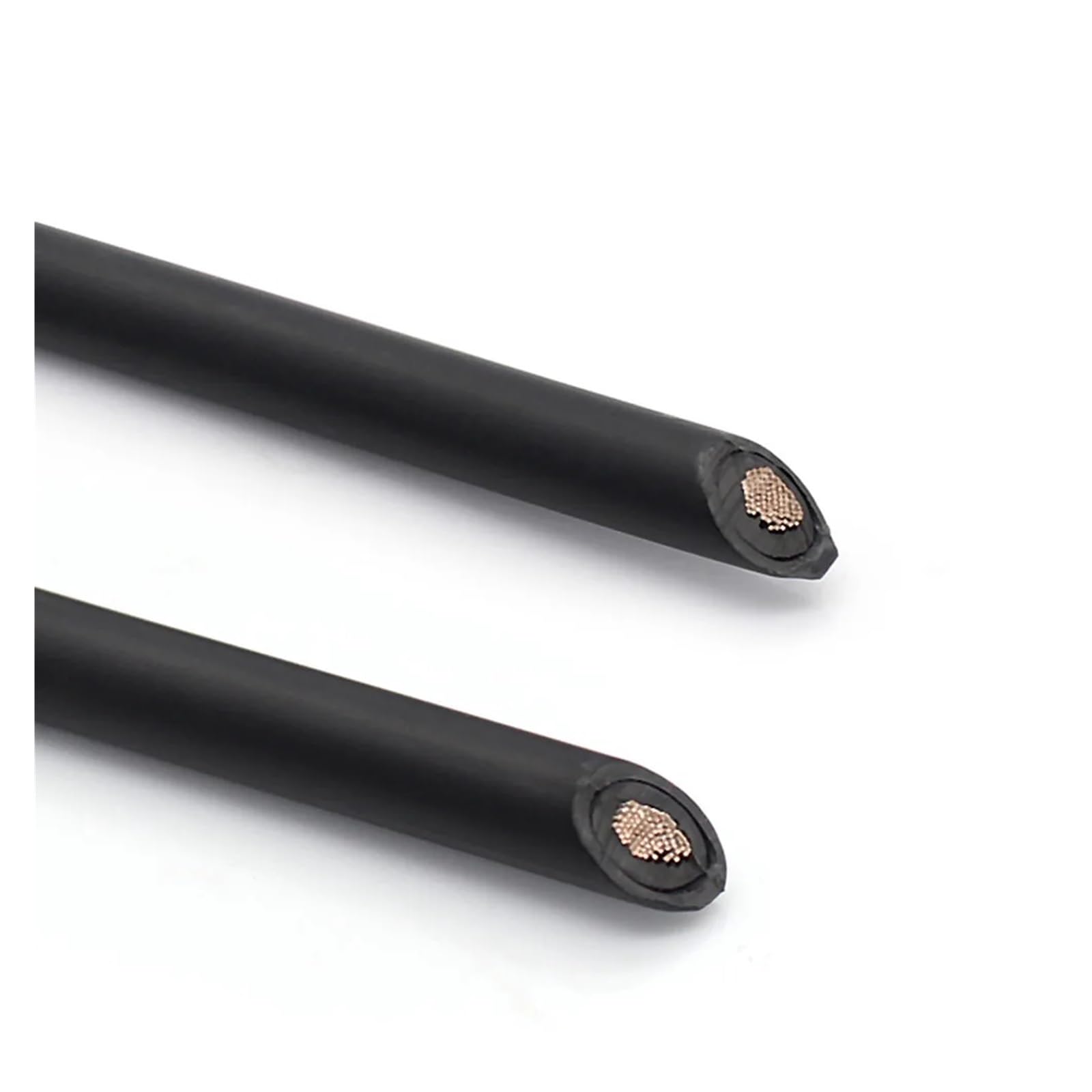 Cavo fotovoltaico Cavo Solare fotovoltaico da 50 Metri/Lotto 2,5 mm² -14 AWG Filo di Rame fotovoltaico Rosso o Nero da Utilizzare nell'energia Solare(50Meters Black)