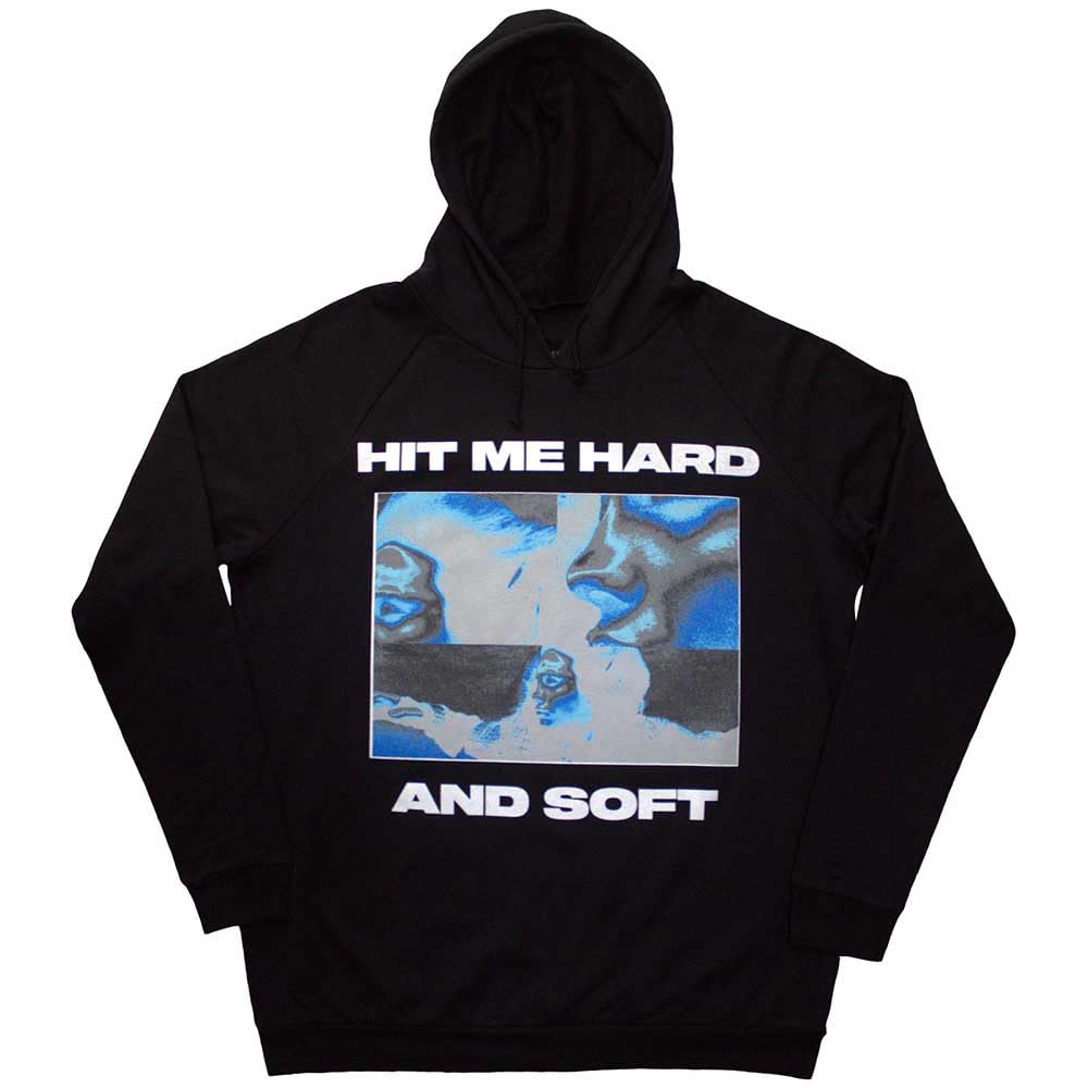 Paradiso Clothing Unisex Black Billie Eilish Hit Me Hard And Soft Negative Pullover Hoodie - Xxl
