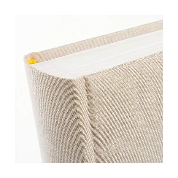 goldbuch 31605 Fotoalbum Summertime Trend 2, Fotobuch mit 100 weißen Seiten mit Pergamin Trennblätter, Foto Album mit… – Bild 5
