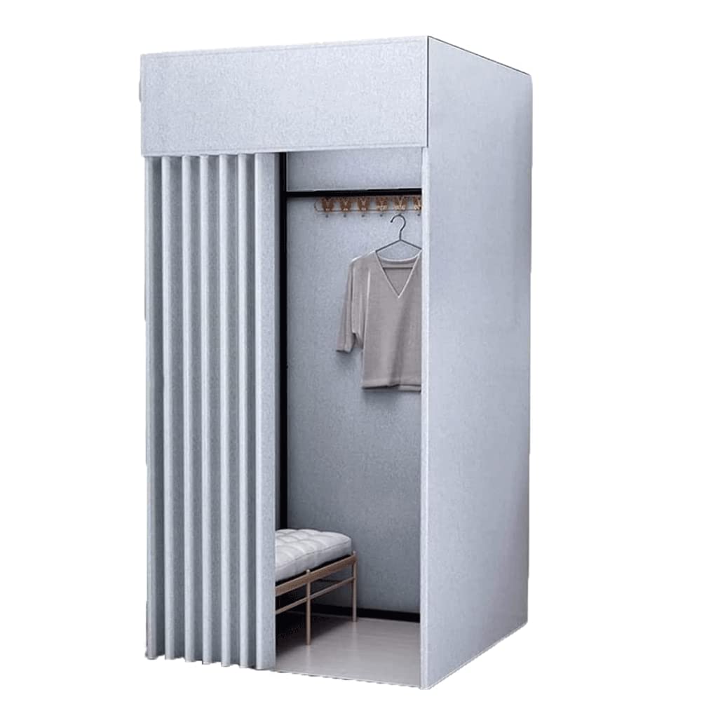 Protection de la vie privée garantie avec ce vestiaire mobile