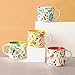 Xfeyaqlo Taza Desayuno Flor Mug Tazas Originales Imagen de Xfeyaqlo Taza Desayuno Flor Mug Tazas Originales