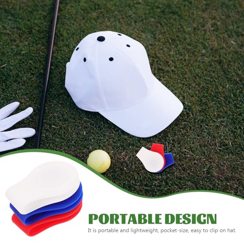 Marcador de golf portátil con pinza imantada estable para evitar pérdidas 3