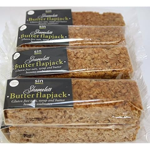 Sin Gluten Free Butter Flapjack 65g x 8 Cover
