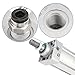 Baomain Pneumatic Air Cylinder SC 50 x 100,PT 1/4, Bore 2 inch(50mm), Stroke 4 inch(100mm), Dual Action 1 Mpa,for Industrial Machinery