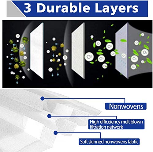 GALAXYLENSE 6 Packs Cotton Children Kids Washable,Reusable Black Face Mask, Mouth Cover Breathable Personal Care Protection For Age 9-18 (6 Packs Black)