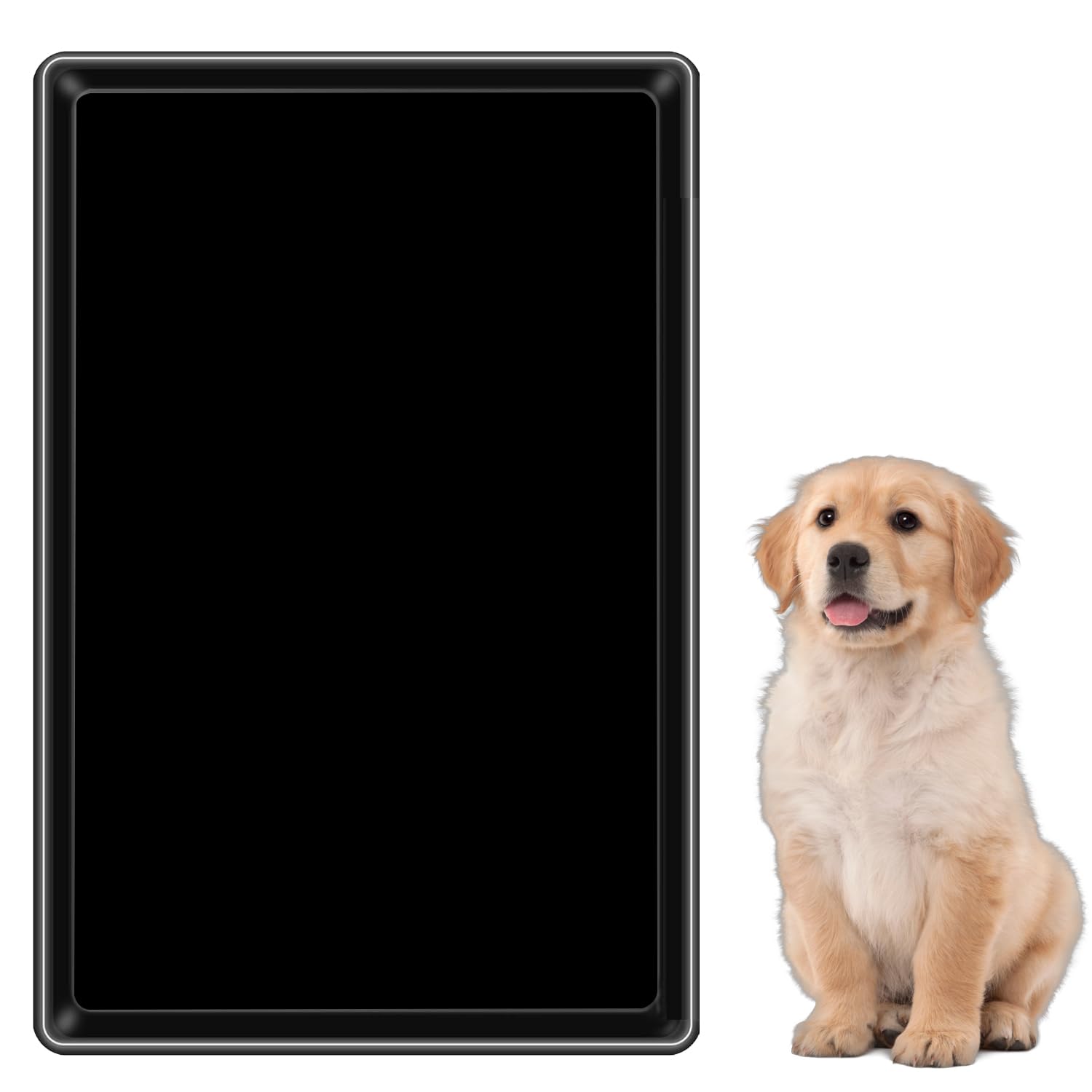 30 Inch Dog Crate Tray Replacement fit for Metal Dog Cage Pans Plastic Tray Versatile Pan and Easy to Clean (30 Inch(73x45x3cm))