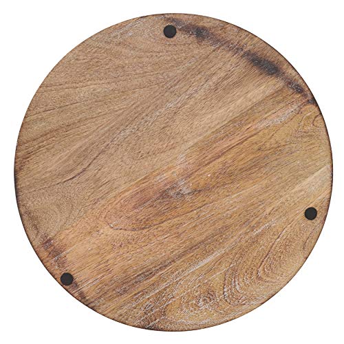 Platos Base de Madera Diseño (Set de 4) Color Tan miniatura 2