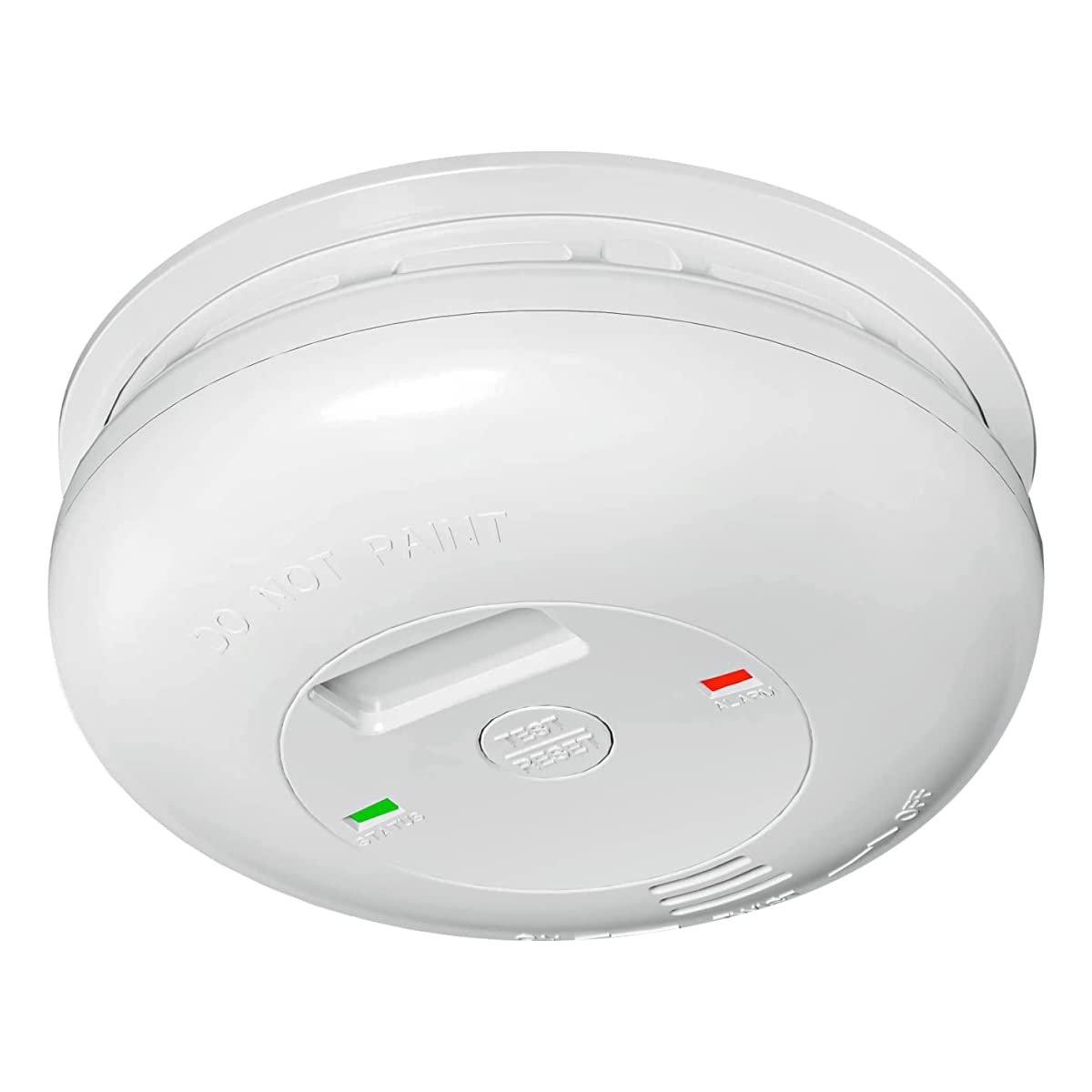 SITERLINK Carbon Monoxide Detectors Battery Operated, CO Detector with Test-Silence Button, 7-Year UL Listed Carbon Monoxide Alarm with Electrochemical Sensor, GS811-A, 1 Pack