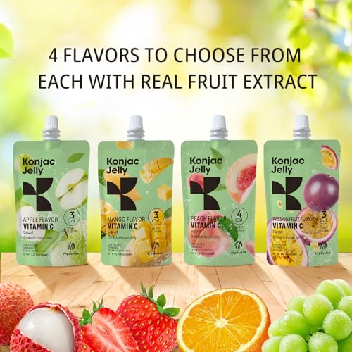 Hethstia Konjac Jelly Variety Pack, Drinkable Jelly 10 Pack, Vegan, Keto - image 8