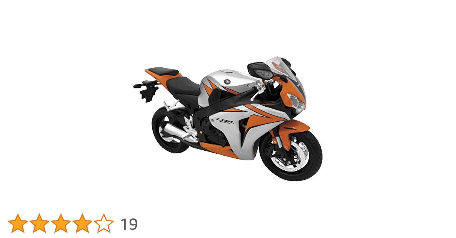ミニカー NewRay HONDA CBR1000RR 1/6 New Ray 1:6 Honda CBR 1000RR Fireblade Modelo Juguete Moto