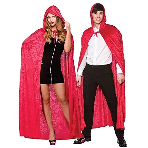 Wicked Costumes HF-5093 Deluxe Roter Umhang
