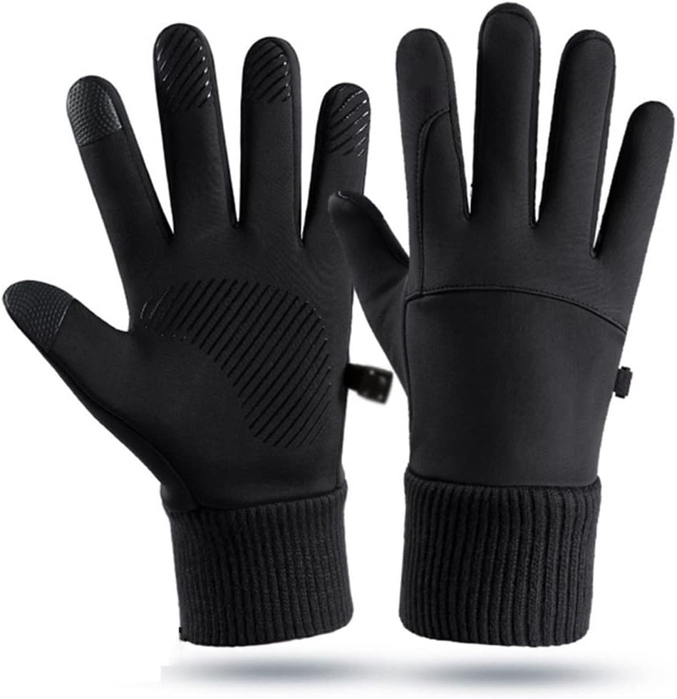 HBJWOV Waterproof Winter Warm Snow GlovesTouch Screen Warm Ski Gloves Windproof Thermal Gloves Men Women