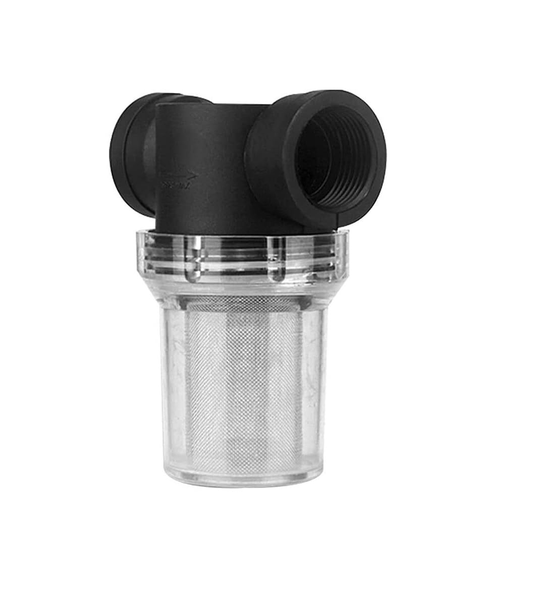Filtro de manguera de agua en línea de malla 40 for protección de bomba de riego de jardín