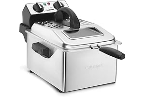 T-Fal Deep Fryer with Oil Filtering Technology for Effortless Crispy Delights